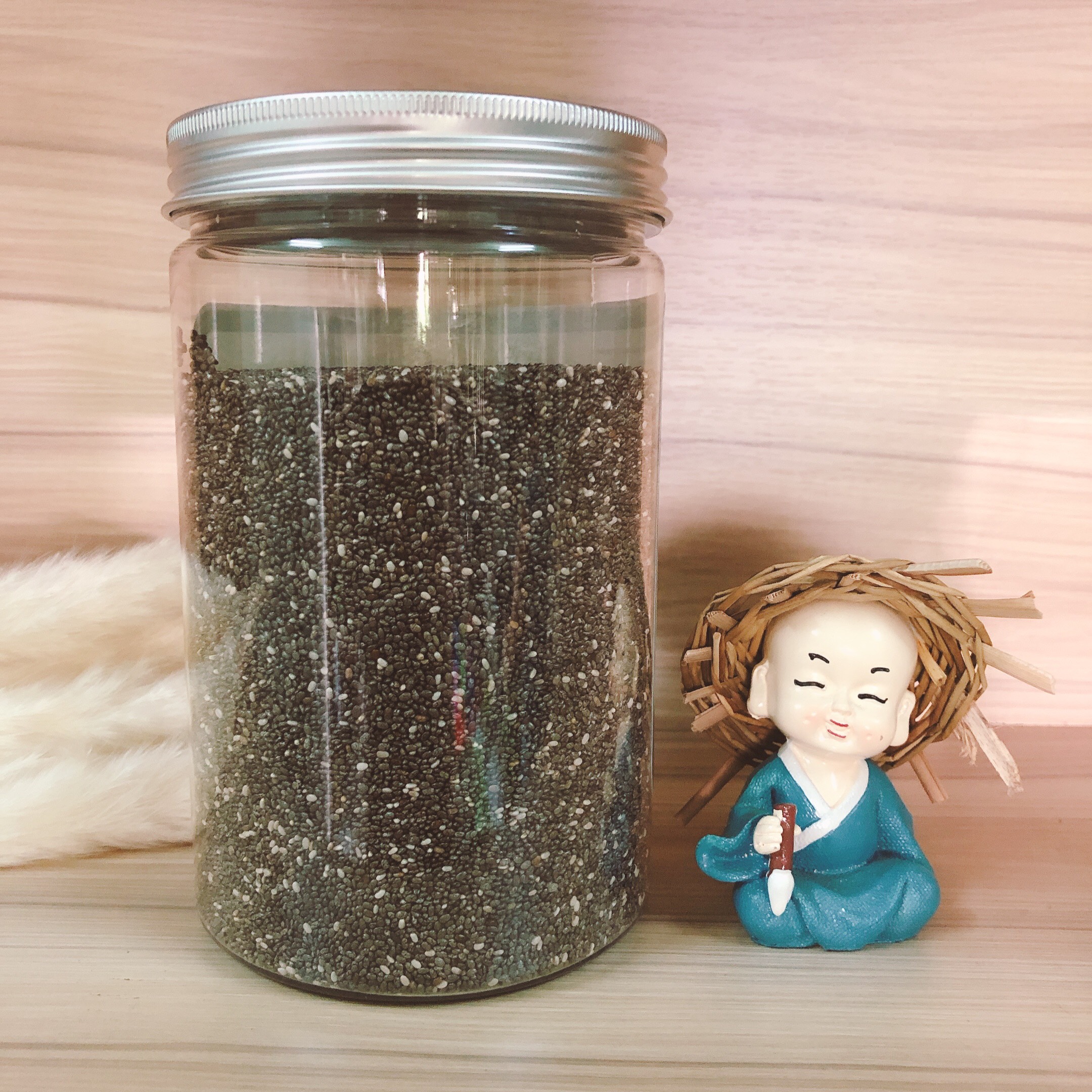 [NUNUTS] 500g Hạt chia hữu cơ, hạt mẩy , nở đều Nunuts, hạt chia Peru