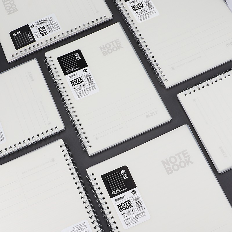 [HCM]Sổ Notebook Baoke Caro/Line A5 - 120 Trang