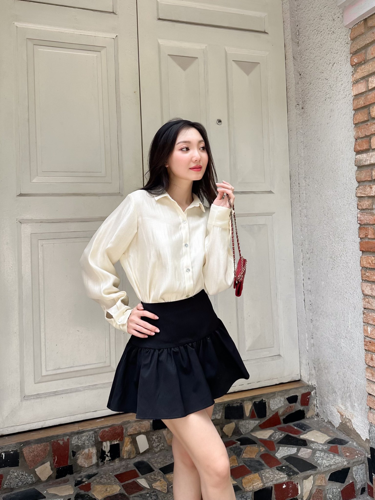 KIDO Áo sơ mi tay dài RENSI SHIRT
