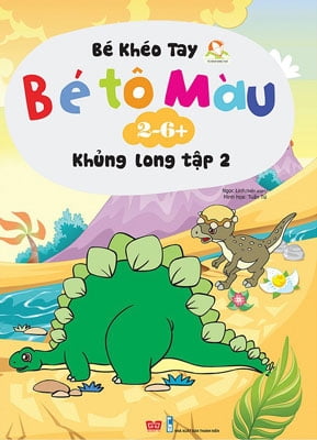Fahasa - Bé Tô Màu (2-6+) - Khủng Long - Tập 2 (Tái Bản 2017)