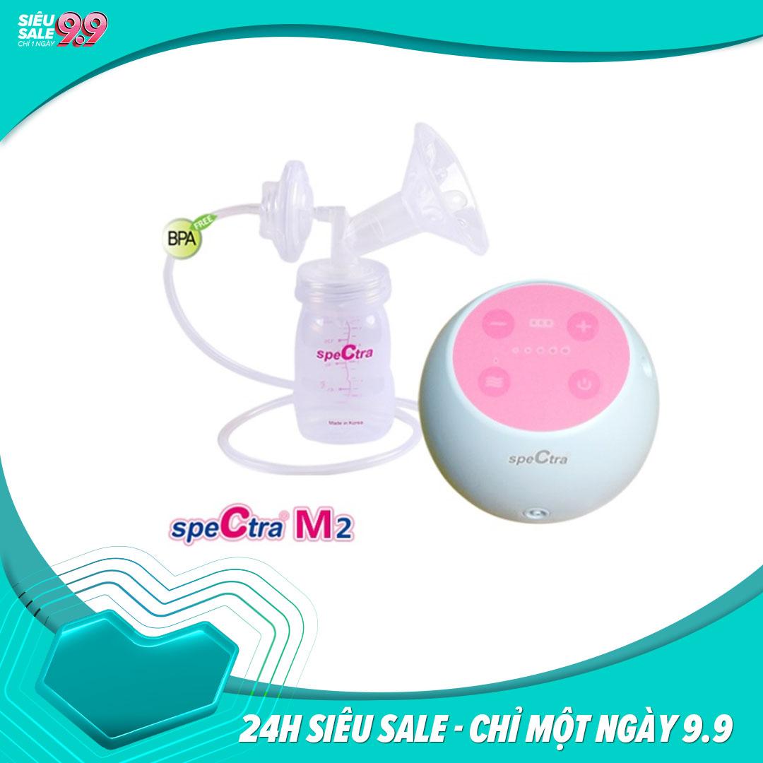 Máy hút sữa điện đơn Spectra M2 Made in Korea (có thể dùng pin)