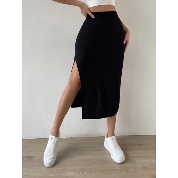 [ SIZE LỚN BIGSIZE 55Kg-100Kg ] CHÂN VÁY LỬNG XẺ TÀ