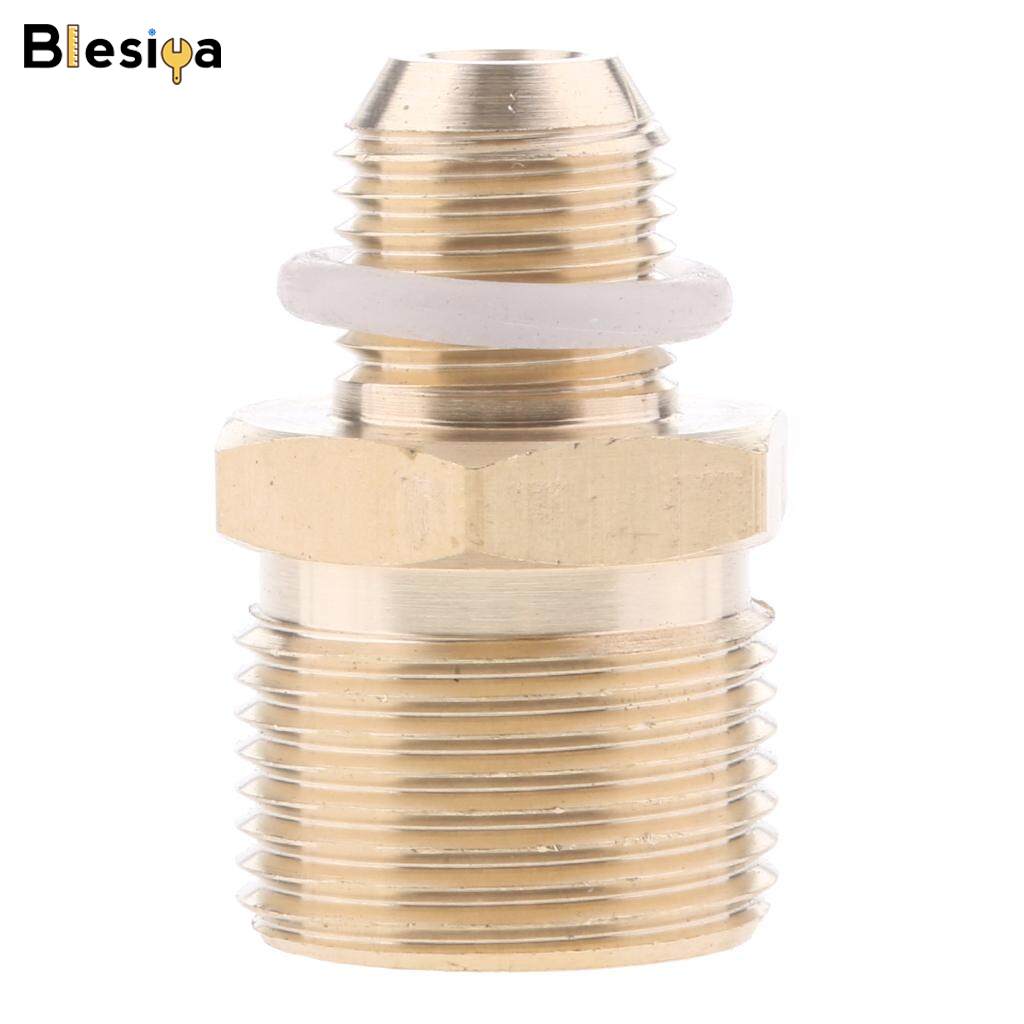 Blesiya Pressure Washer Swivel Brass Hose Coupling Adapter Connector Power Tool