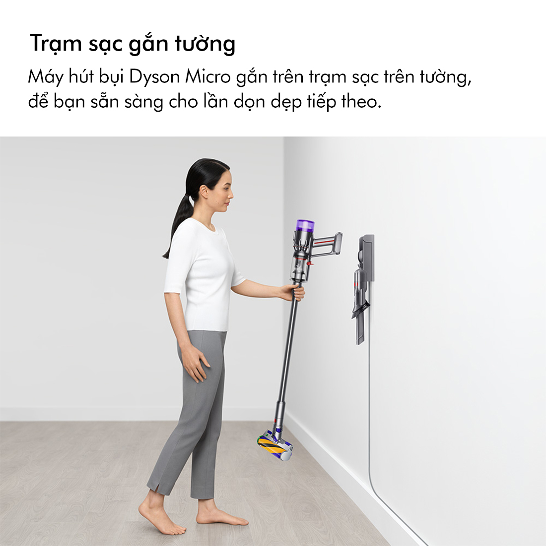 Máy hút bụi không dây Dyson Micro