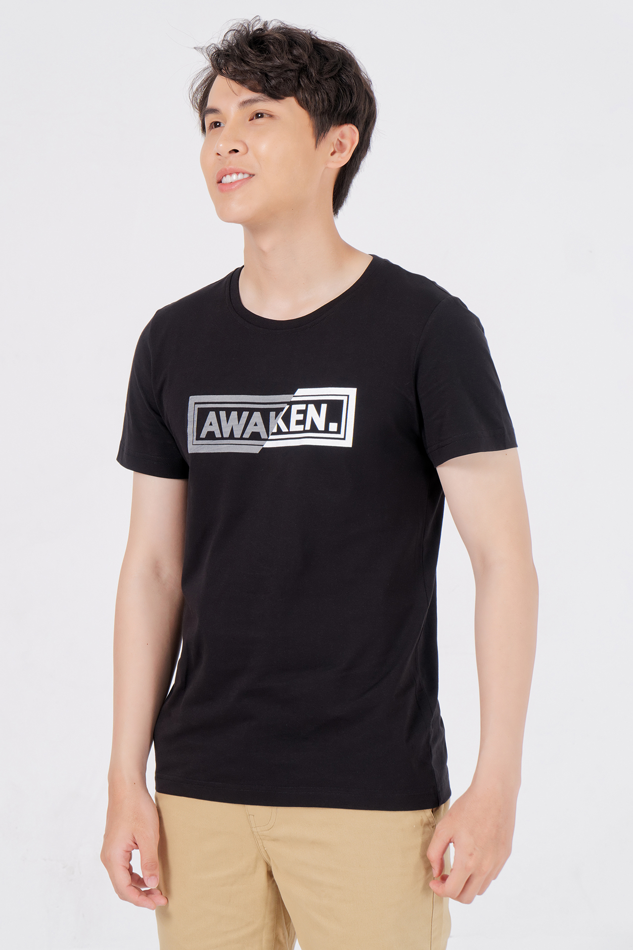 Blentino Áo Thun Nam Cộc Tay Cổ Tròn Cao Cấp - Áo Thun 100% Cotton mềm mại, co giãn, thấm hút tốt TS20204