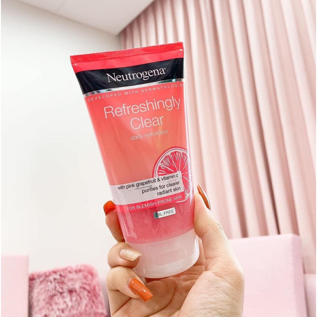 Sữa rửa mặt Neutrogena bưởi hồng 150ml