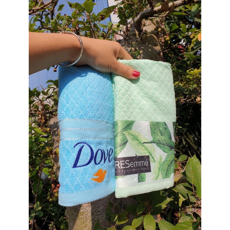 KHĂN TẮM COTTON DOVE 1.2M (Hàng tặng của Dove)