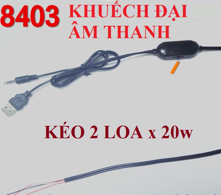 [HCM]Bộ khuếch đại âm thanh mini
