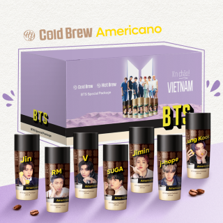 Combo 7 - Cà phê BTS - HY Cold Brew Americano Coffee thumbnail