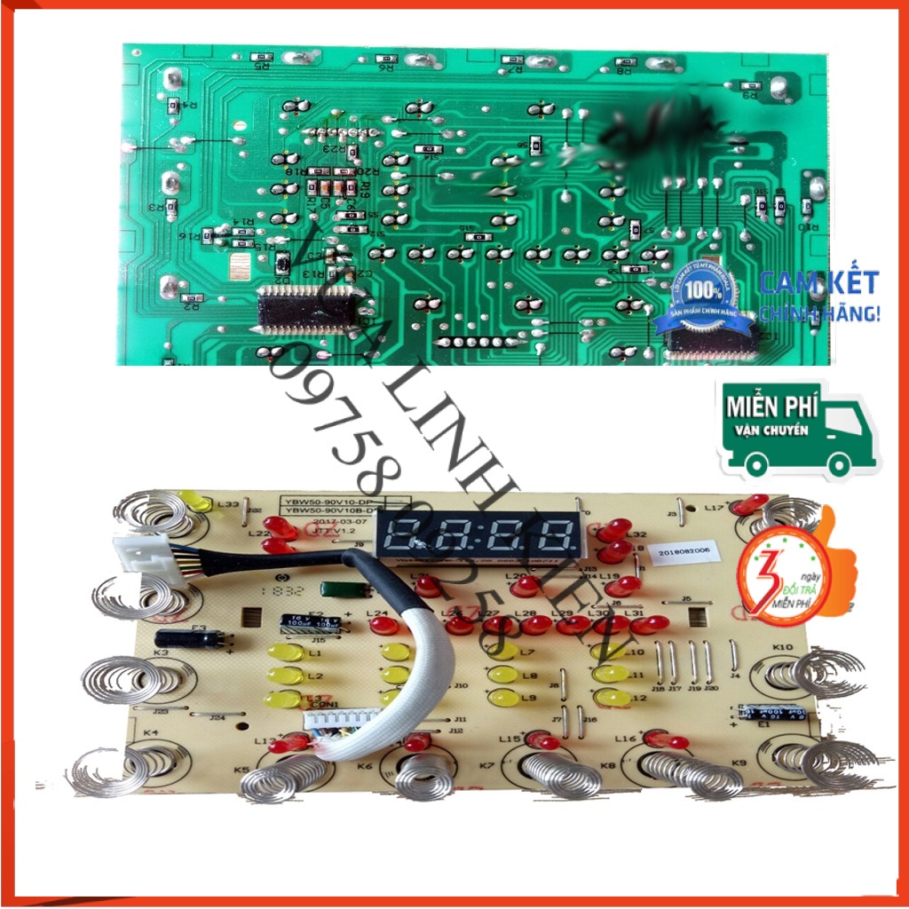Mạch điều khiển nồi áp suất điện kangaroo kg5p3 chính hãng