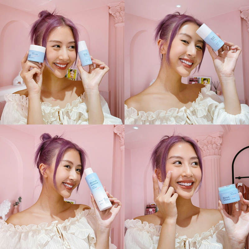 Sữa rửa mặt giảm mụn dạng bọt OMUSE Blemish Solution Clarifying Foam Cleanser 150ml