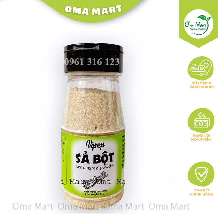 Bột sả nguyên chất Vipep 40g