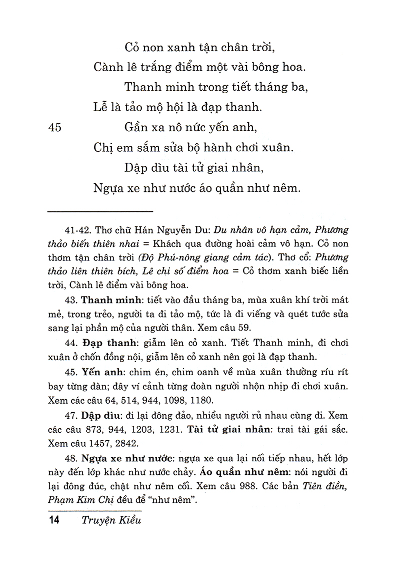 Sách - Truyện Kiều (Trần Trọng Kim,Bùi Kỷ Hiệu Khảo) Bìa mềm 48k