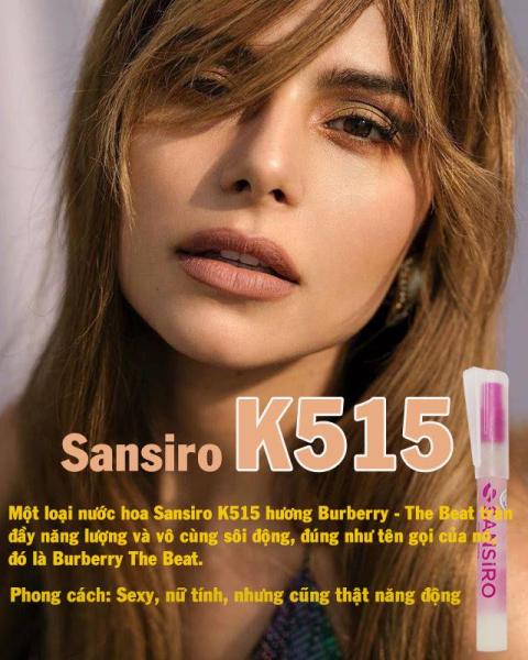 K515 - Nước hoa nữ Sansiro Thổ Nhĩ Kỳ 8ml