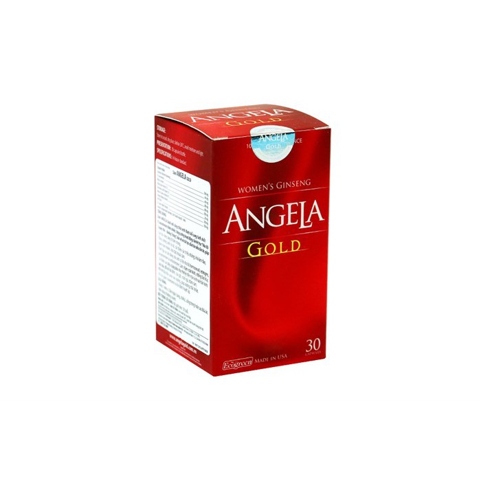 [HCM]Sâm ANGELA Gold (Hộp 30 viên) [Angella agela]