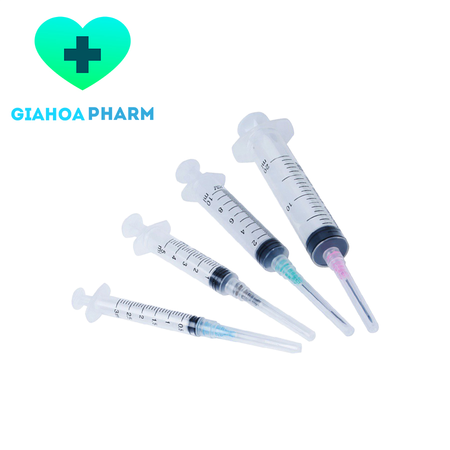 [HCM] Bơm tiêm / Ống kim chích y tế (Xy lanh) tiệt trùng dùng 1 lần Vinahankook 5, 10, 20 cc / ml (bơm thuốc, sữa, thức ăn)