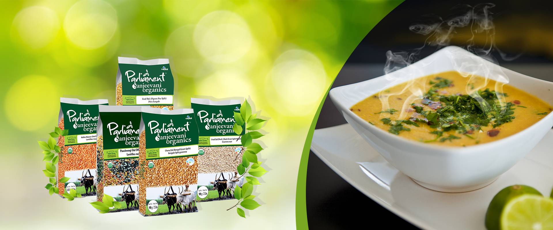 Đậu lăng đỏ hữu cơ Parliament 500g