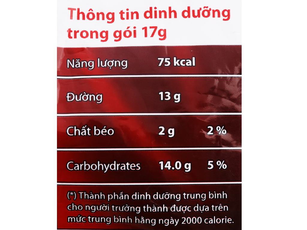 Cà phê hòa tan 3in1 Highlands Coffee 10gói - 17g