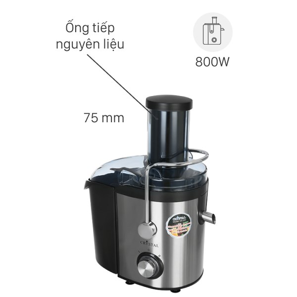 Máy ép trái cây 1.5 lít Comet CM9826 -Máy Ép Chậm Trái Cây Công suất 450W - Bảo hành 12 tháng - Hàng chính hãng
