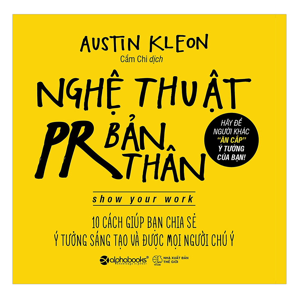 Sách nghệ thuật pr bản thân-nhà sách betabook