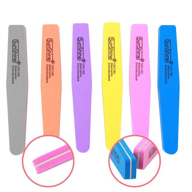 [HCM]Combo 2 dũa móng tay xốp dày (dành cho tiệm nail chuyên nghiệp)