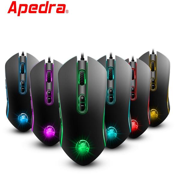 CHUỘT PC GAME APEDRA A6 LED CÓ DÂY