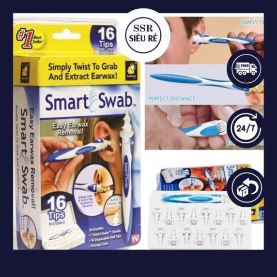 Dụng Cụ Lấy Ráy Tai Thông Minh Smart Swab (LA2330)