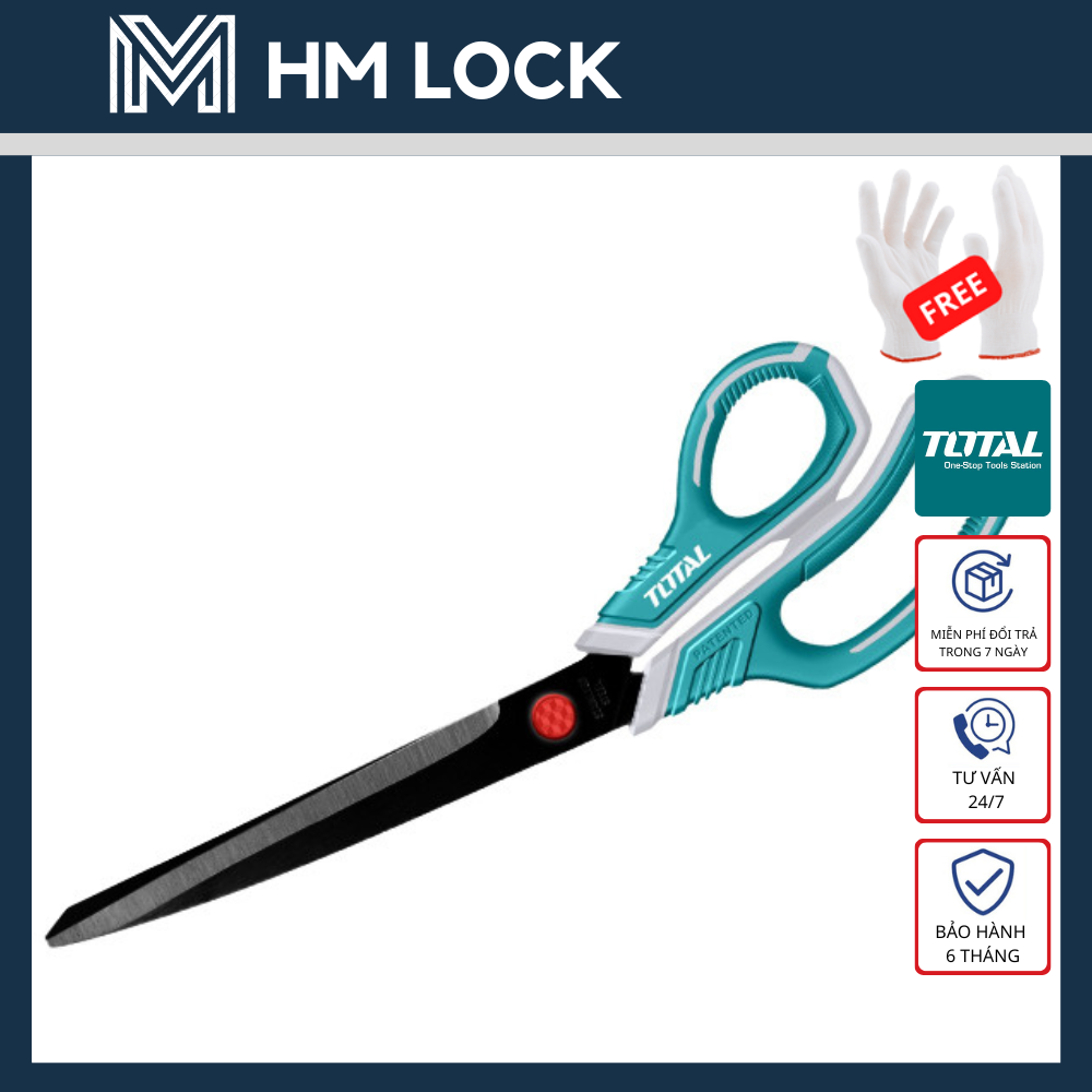Kéo tiện ích 210mm total - hàng chính hãng - thscrs812108