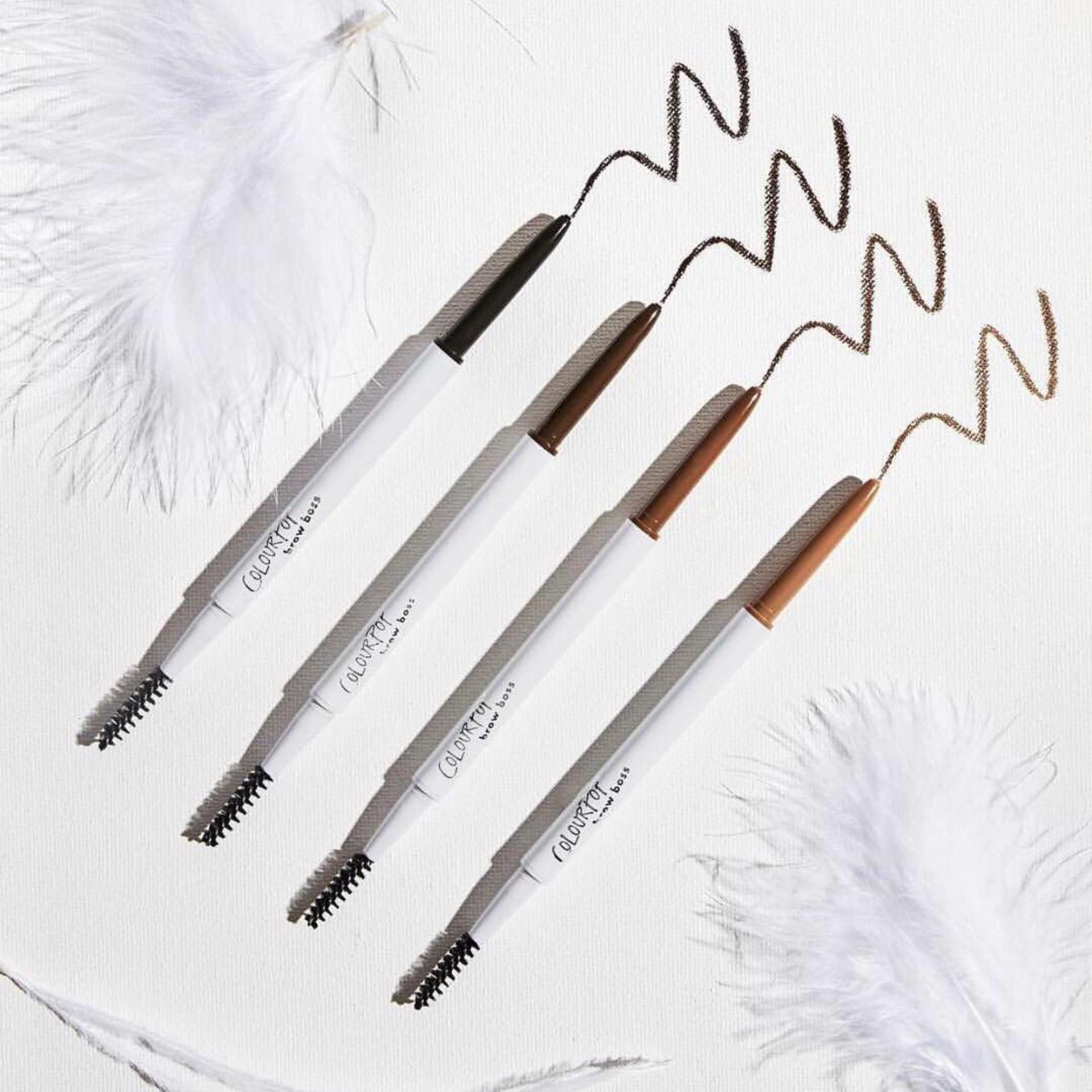 Chì kẻ mày Colourpop Percision Brow Pencil JET SET BLACK PENCIL (Herskincare)