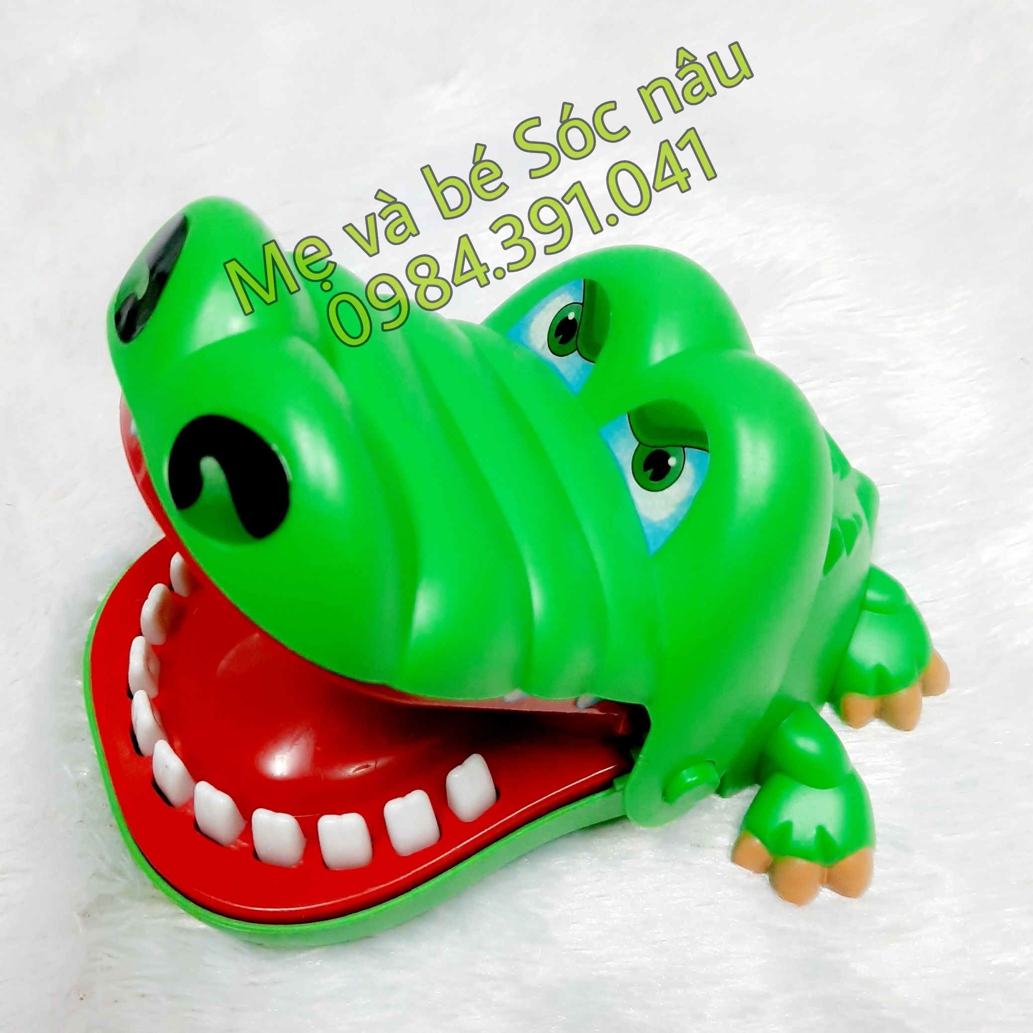 Đồ chơi hàm cá sấu, cá mập, chó cắn tay vui nhộn