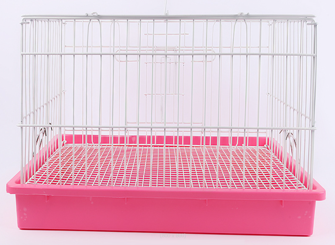 1 LỒNG NUÔI VẸT NON, THỎ, MÈO CON (NHẬP KHẨU NAN DÀY, MÀU NGẪU NHIÊN THEO KHO CỦA SHOP)
