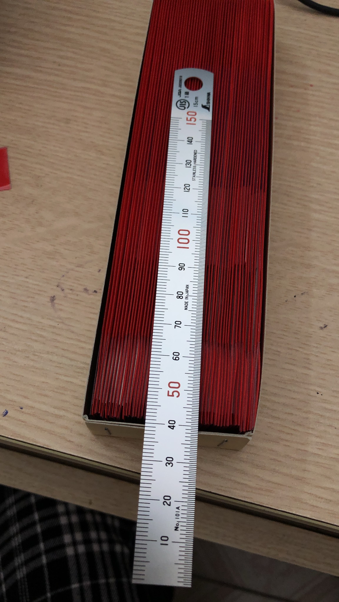 Thước lá Shinwa 150mm Nhật