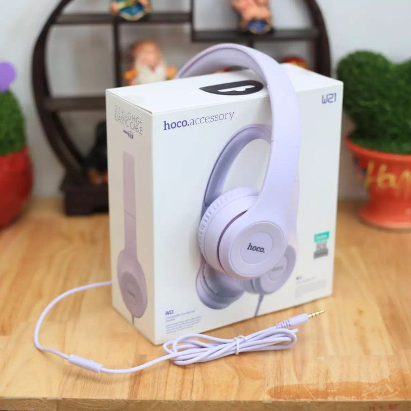 Tai Nghe Chụp Tai Headphone Hoco W21