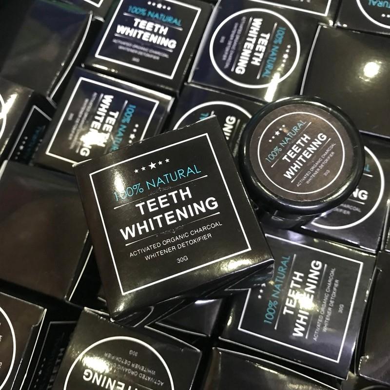 COMBO 2 HỘP BỘT TẨY TRẮNG RĂNG THAN TRE HOẠT TÍNH TEETH WHITENING