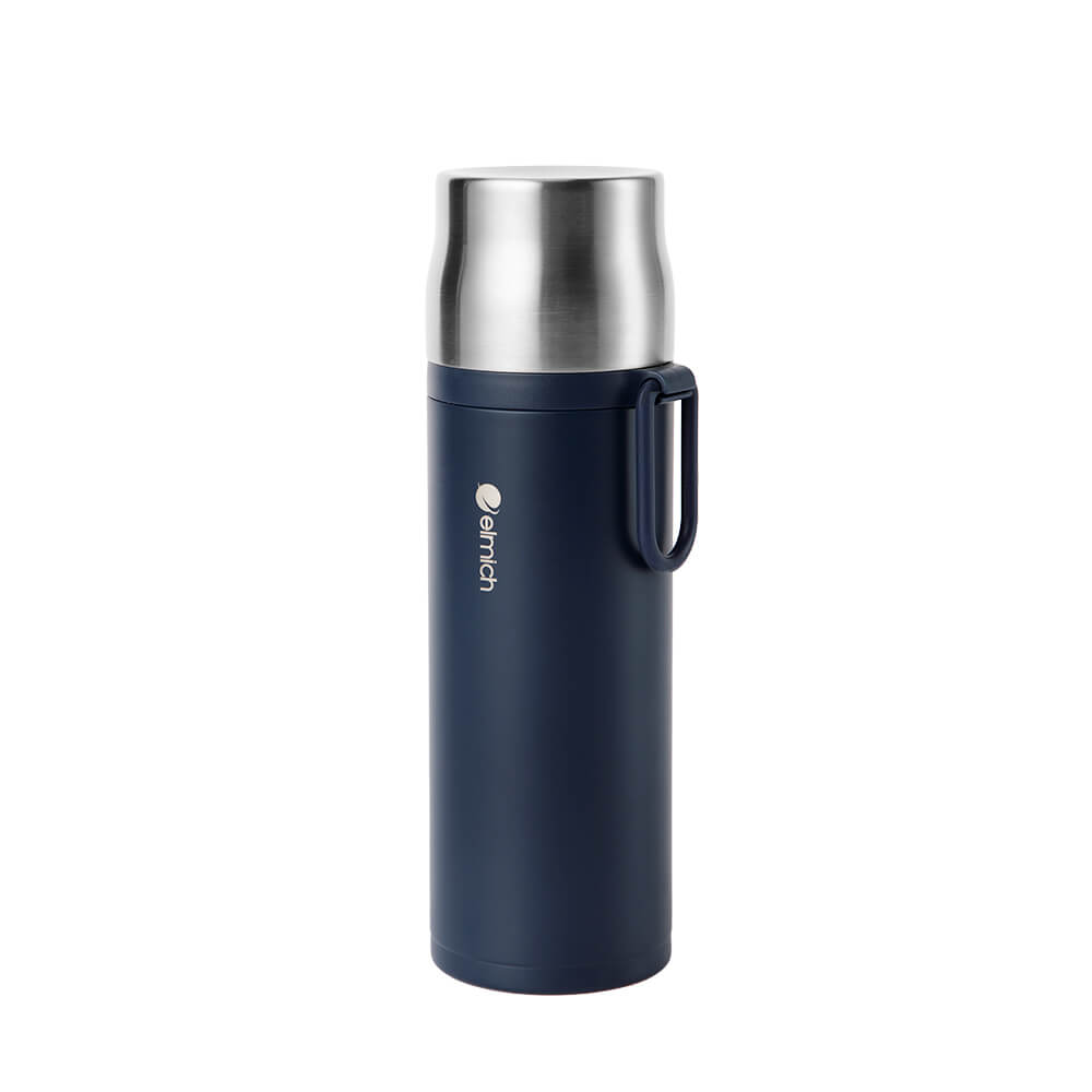 Bình Giữ Nhiệt Elmich EL-8328 (Dung Tích 480ml, Chất Liệu INOX 304, Có Quai Xách)