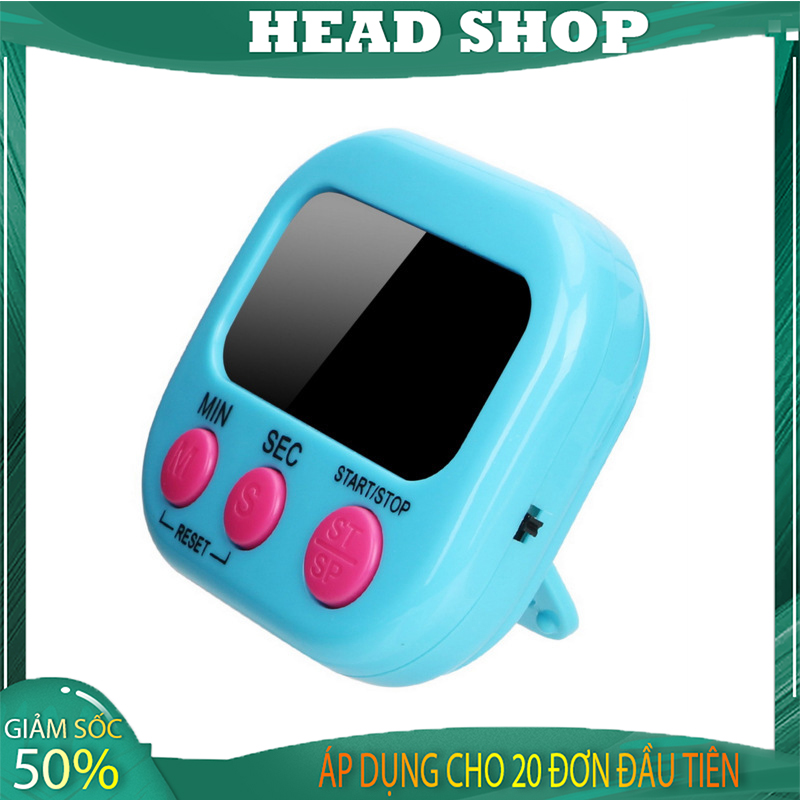 Đồng hồ bấm giờ đếm ngược Mini hẹn giờ thời gian nấu ăn J17 HEAD SHOP