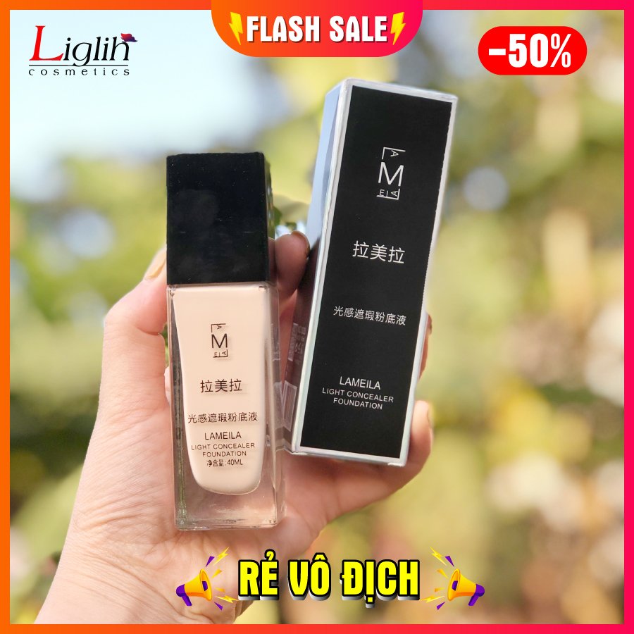 Kem nền Lameila 40ml mỏng nhẹ mẫu mới