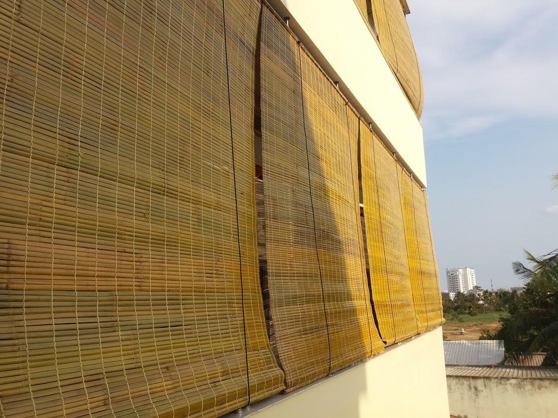 Mành trúc che nắng ban công tphcm