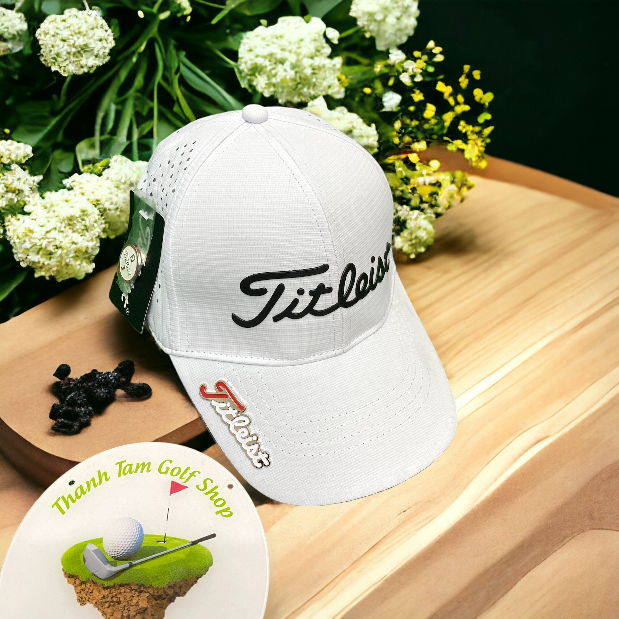 Mũ Golf Titleist Hàng Nhập Khẩu, Có Dây Điều Chỉnh Kích Cở.