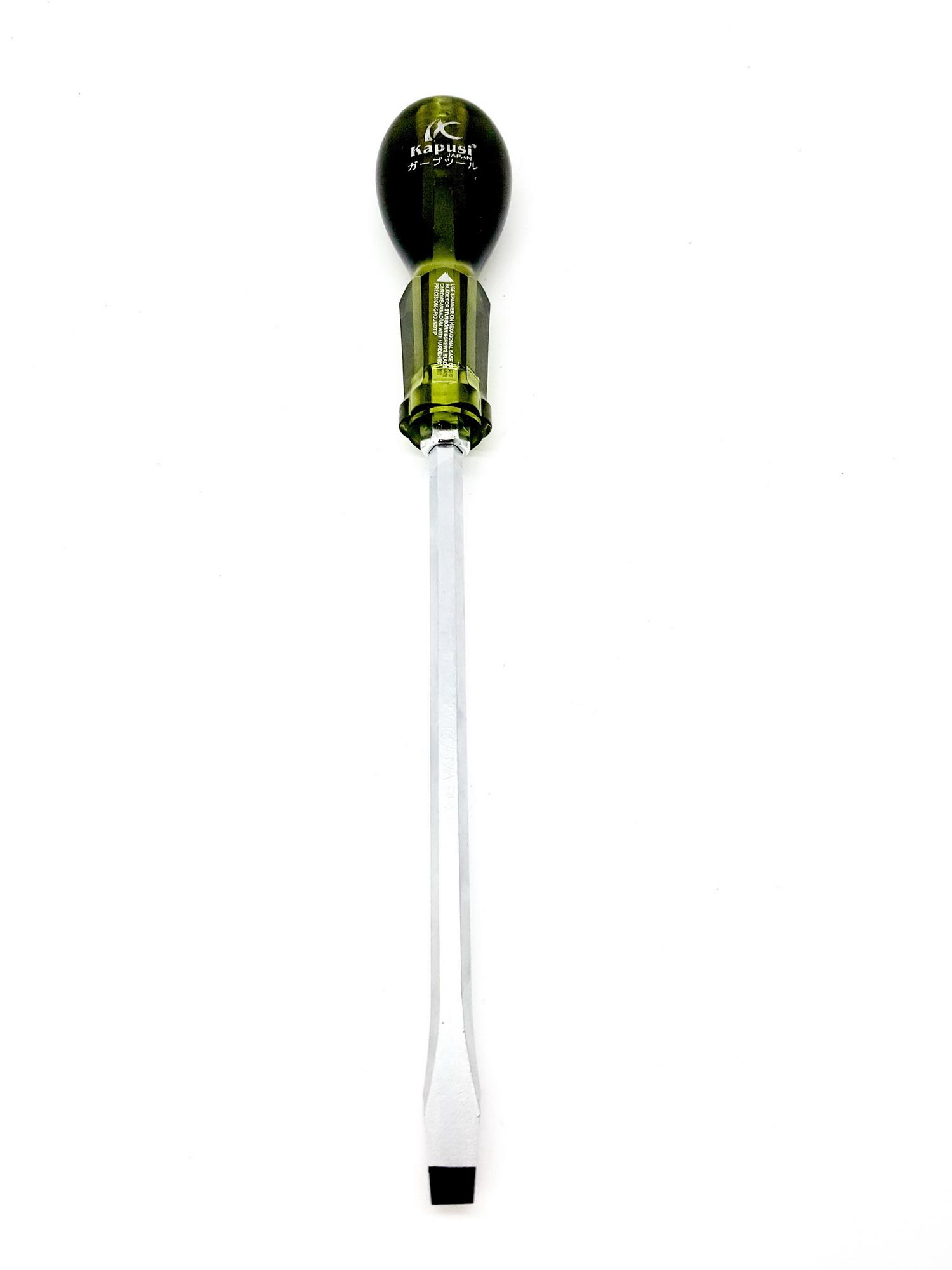 Tua vít kapusi 1 đầu dẹp 6 x 150mm