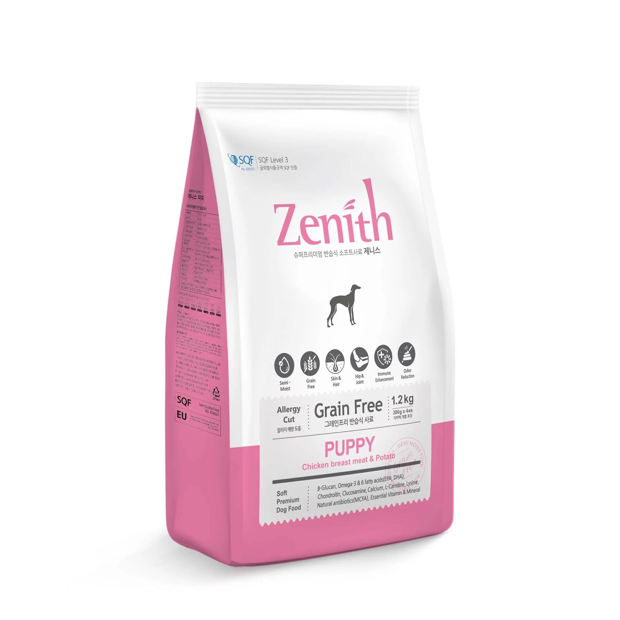 Hạt mềm Zenith Puppy dành cho Chó Con, Chó Biếng Ăn