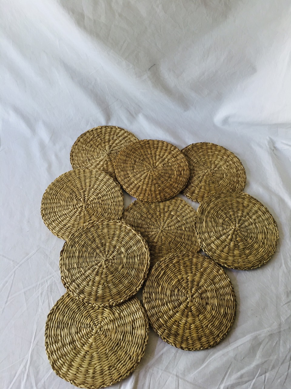 Tấm Lót Trải Bàn Ăn, Decor Bằng Cói