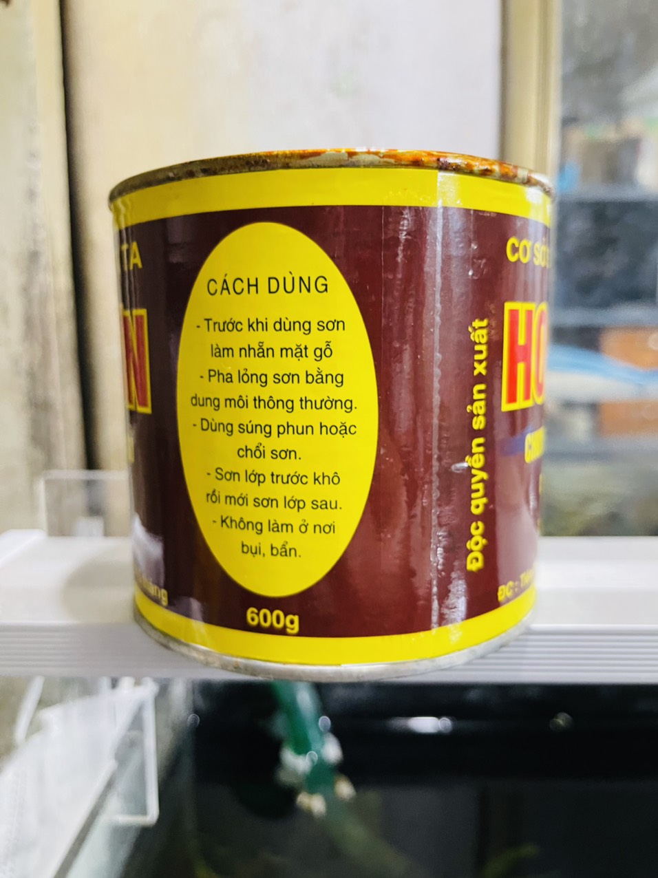 [HN] Sơn ta màu cánh dán dùng cho đồ gỗ