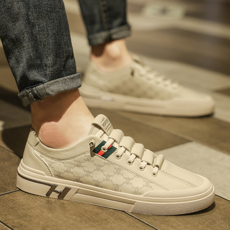 Giày Sneaker Nam, Giày Da Nam Cao Cấp New 2022