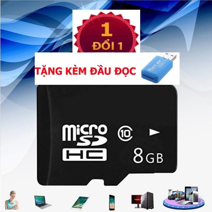 Thẻ nhớ MicroSD 8Gb, thẻ nhớ điện thoại