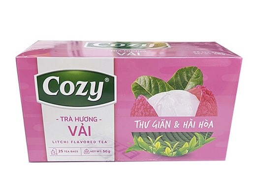 Trà Hoa Qủa COZY ICE TEA Hòa Tan Đủ Vị ( Hộp 18 gói x 15gr)