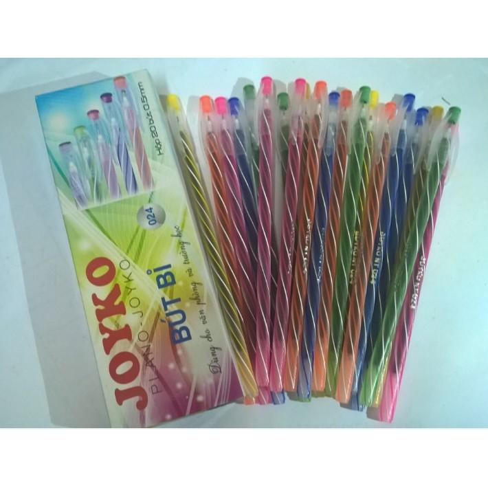 Combo 20 bút bi nến dài 024