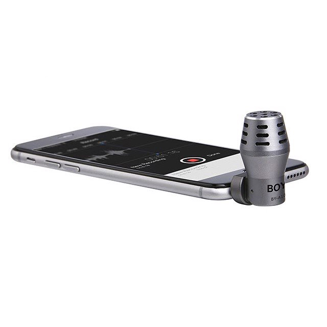 Microphone thu âm cho smartphone Android 3.5mm BOYA BY-A100