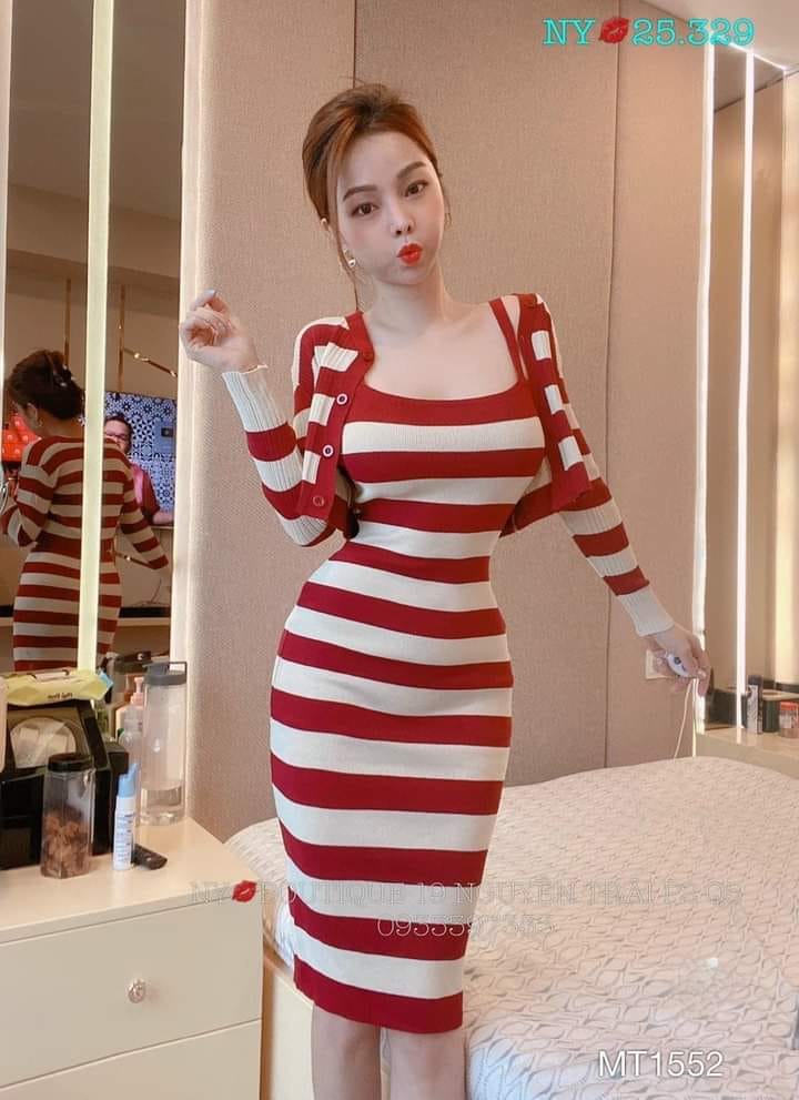 ĐẦM 2 DÂY KẺ SỌC CÁCH ĐIỆU
