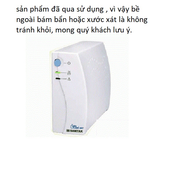 UPS Santak 500VA  cu~ đã qua sd  (mạch và vỏ ,không gồm bình ắc quy)